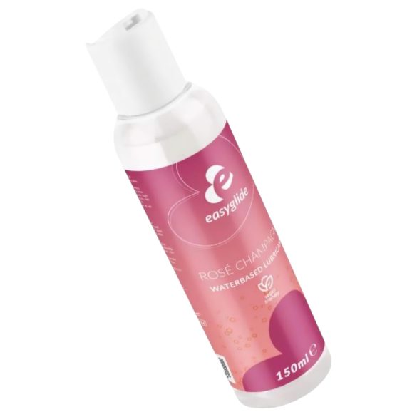 EasyGlide - maustettu vesipohjainen liukuvoide - rosésamppanja (150 ml)