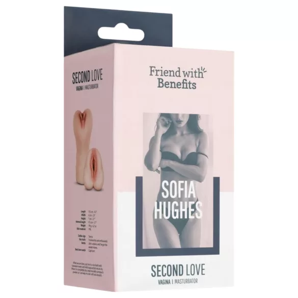 FWB - tekorealistinen vaginavibraattori - Sofia Hughes - iho