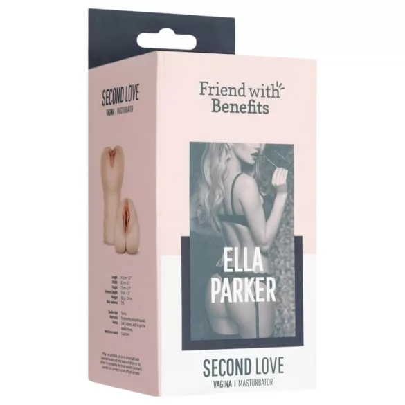 FWB - Ella Parker realistinen vagina - vaalea