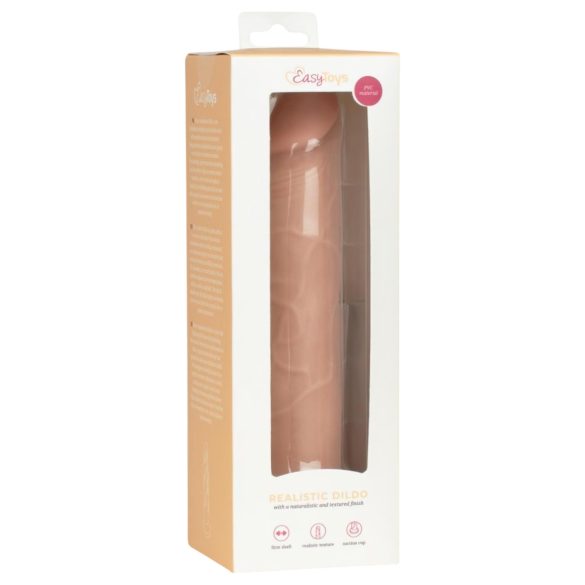 Easytoys - realistinen dildo - 17,5 cm - luonnonväri
