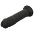 Easytoys - realistinen dildo - 22,5 cm - musta