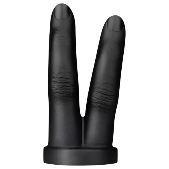 BUTTR Victory - kaksipuolinen anaalidildo - musta