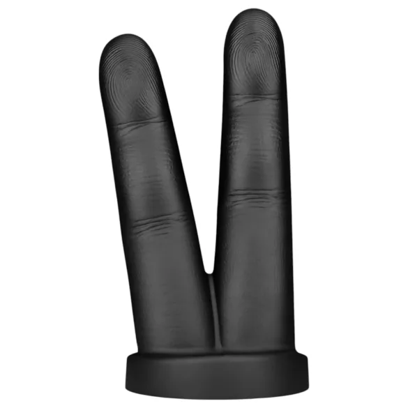 BUTTR Victory - kaksipuolinen anaalidildo - musta