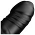 BUTTR Black Hawk - aidon tuntuinen anaalidildo (musta)