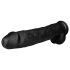 BUTTR Dingo jättidildo - 43 cm (musta)