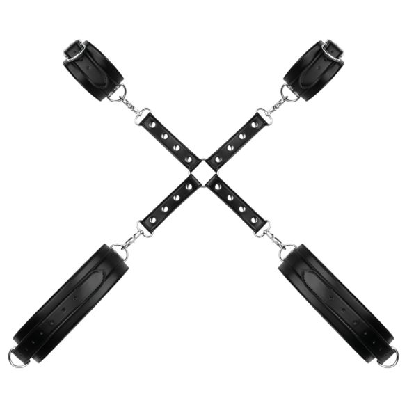 Bedroom Fantasies - käsikahleet ja reisikahleet - musta