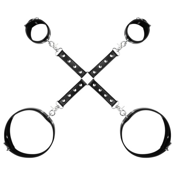 Bedroom Fantasies - käsikahleet ja reisikahleet - musta