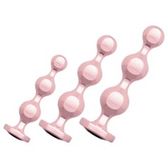 Rosy Gold - anaali dildo setti - ruusukulta