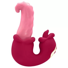 Teazers - kaksipäinen klitorisvibraattori - pinkki