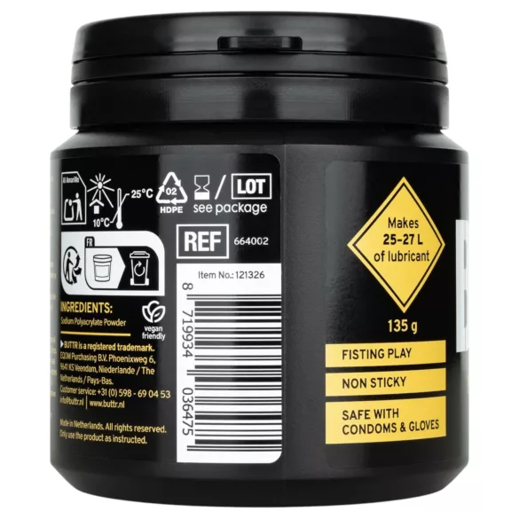 BUTTR - jauhemainen pikavoiteluaine (135 g)