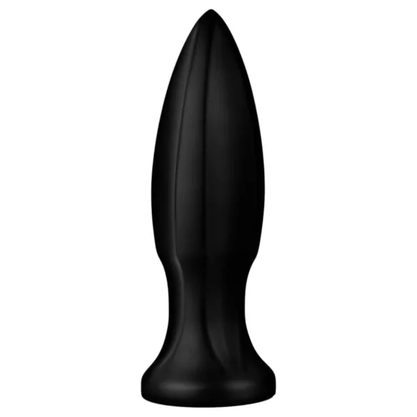 BUTTR Huge Explosive II - jättisuuri anustappi (musta) - 29 cm