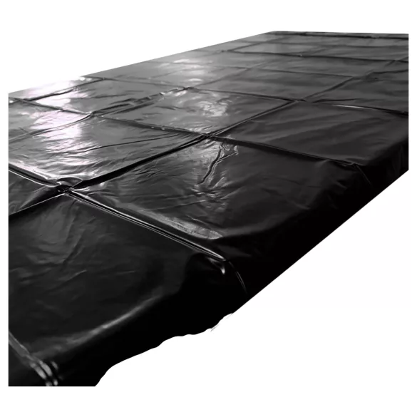 Kiotos - ohut PVC‑lakana (musta)