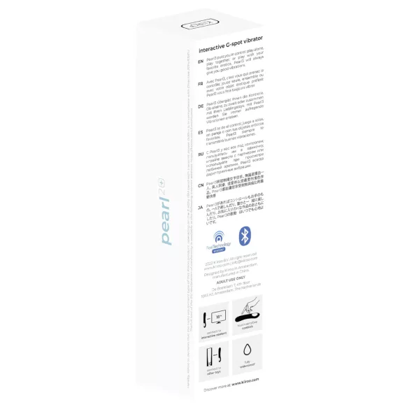 Kiiroo Pearl 2 - G-pistevibraattori - interaktiivinen, vedenkestävä - vihreä