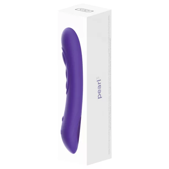 Kiiroo Pearl 3 - G-piste vibraattori - interaktiivinen - violetti