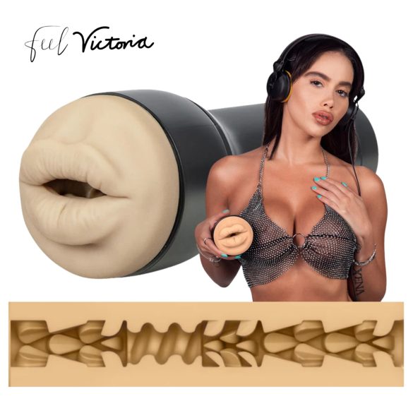 Kiiroo Victoria June - Tekosuu - PowerBlow-yhteensopiva (luonnollinen)