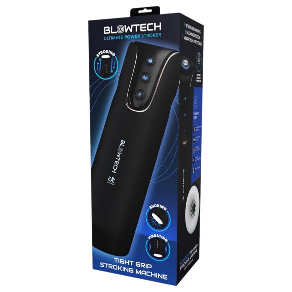 Dreamtoys - vibraattorimasturbaattori miehille - tiukka ote - musta