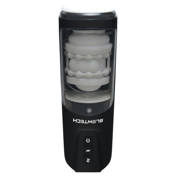 Dreamtoys Blowtech - värinä, ylös-alas liikkuva masturbaattori (musta)