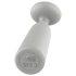 Nude Luna - ladattava mini wand-vibraattori (harmaa)
