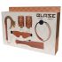 Blaze Elite - BDSM-setti - 5-osainen (konjakki)