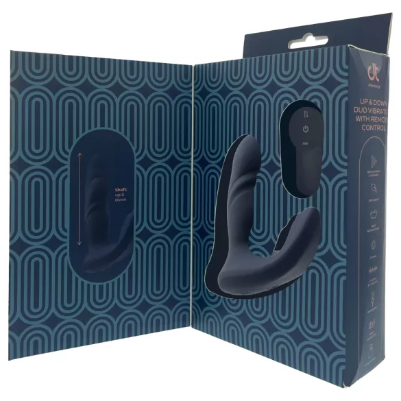 Dreamtoys Pulz - työntävä anaalivibraattori kaukosäätimellä (sininen)