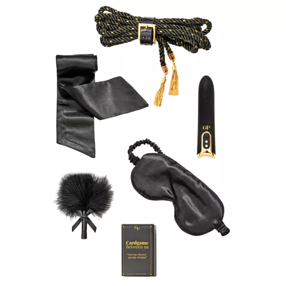 Guilty Pleasure Indulge - BDSM-aloittelijasetti (musta)