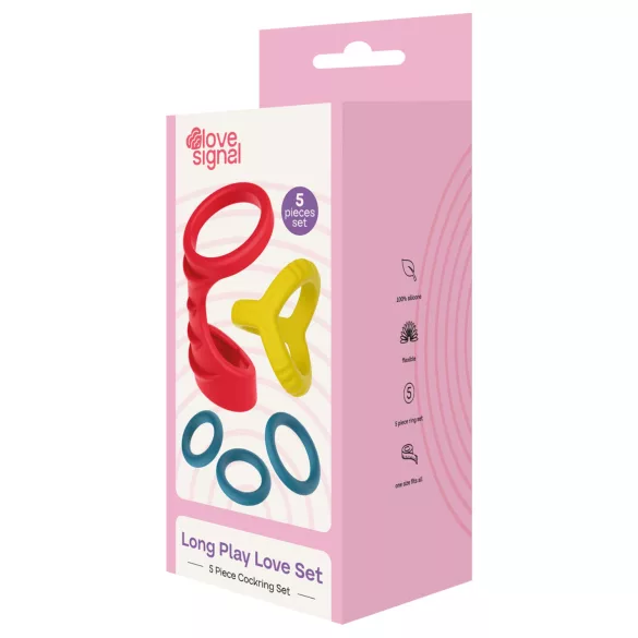 Dreamtoys Love Signal - penisrenkassarja (monivärinen)