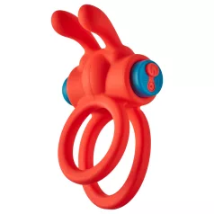 Dreamtoys Love Signal - värisevä penisrengas (punainen)
