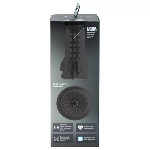 Kiiroo PowerBlow + Feel Pocket taskumasturbaattori (musta)