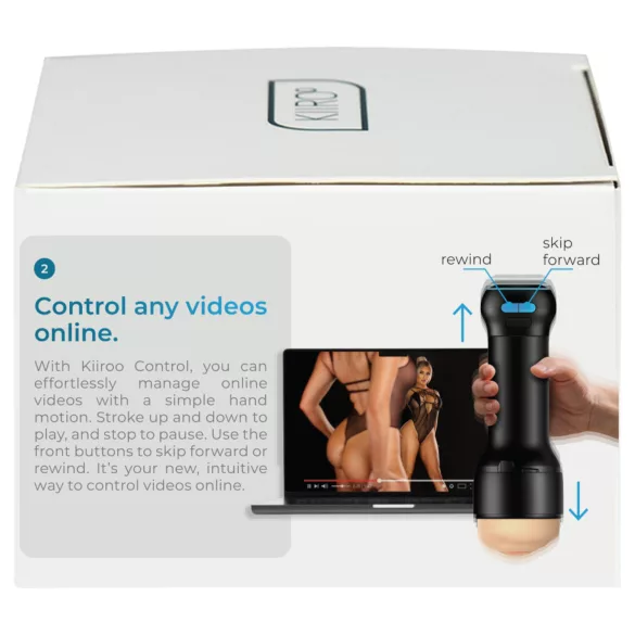 Kiiroo Control - värinäadapteri (musta)