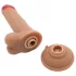Kiotos Cox Power - värisevä ampuva dildo kaukosäätimellä (nude)