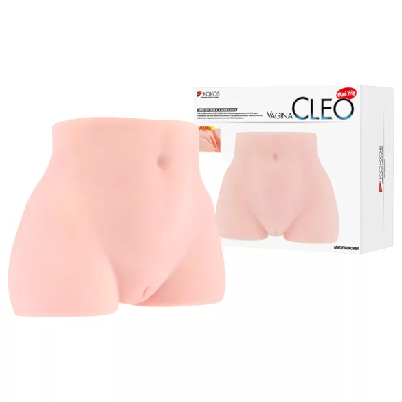 Kokos Cleo - realistinen seksinukke torso - vagina - ihovärinen