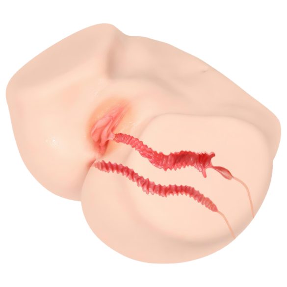 Kokos Vanilla 004 - realistinen torso-masturbaattori - iho/natural