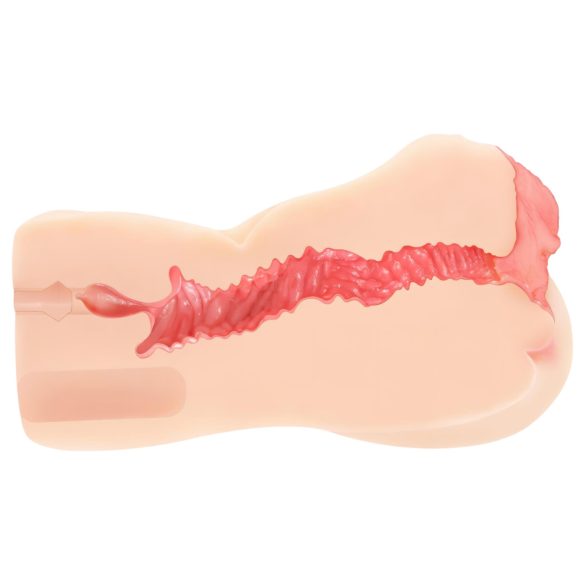 Kokos Onahole 004 - tuplakerroksinen tekopillu masturbator - luonnollinen