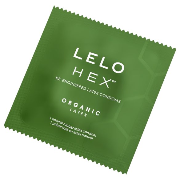 LELO Hex Organic - kondomi - lateksi - 12 kpl