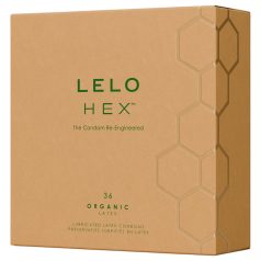 LELO Hex Organic - kondomi - ohut lateksi - 36 kpl