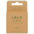 LELO Hex Organic - kondomi - lateksi - 3 kpl