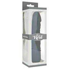   Classic Get Real - realistinen vibraattori - silikoni - musta