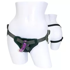 Sportsheets - strap-on dildo - silikoni - violetti