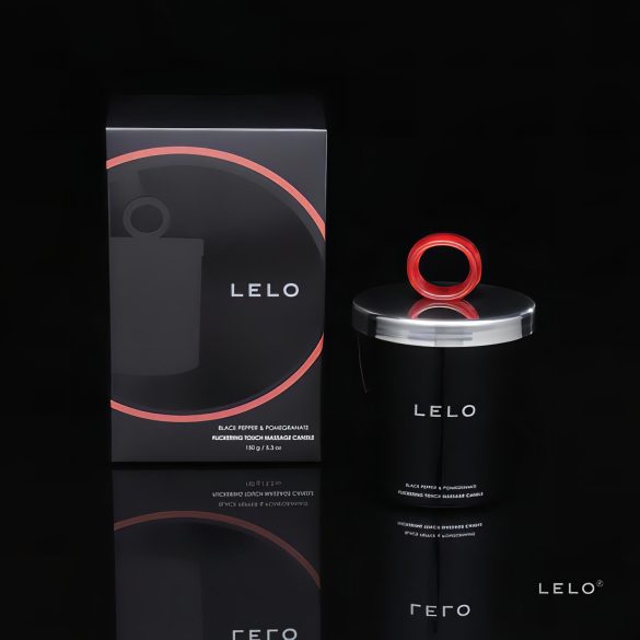 LELO - hierontakynttilä - granaattiomena mustapippuri - 150g