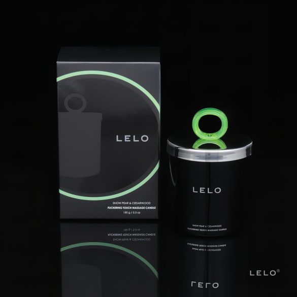 LELO - hierontakynttilä - päärynä & setri - 150g