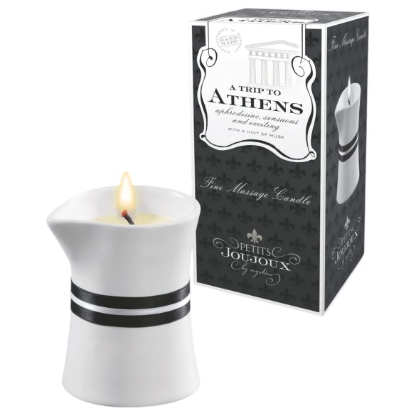 Petits Joujoux Athens - hierontakynttilä - myskintuoksu (120 ml)