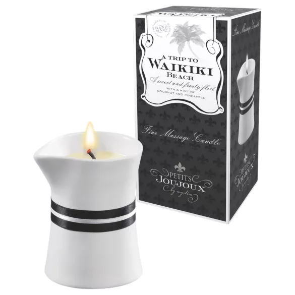 Petits Joujoux Waikiki - hierontakynttilä - kookos ananas - 120 ml