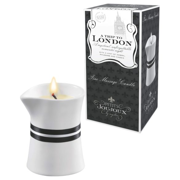 Petits Joujoux London - Rhubarb-Amber hierontakynttilä (120ml)