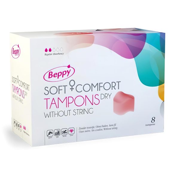 Beppy - kuivaksi tarkoitettu tamponi - 8 kpl