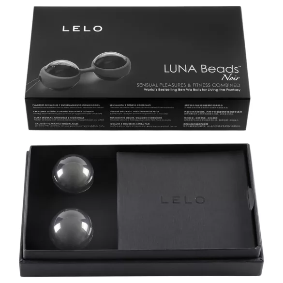 LELO - geishakuula - vaihdettava - musta