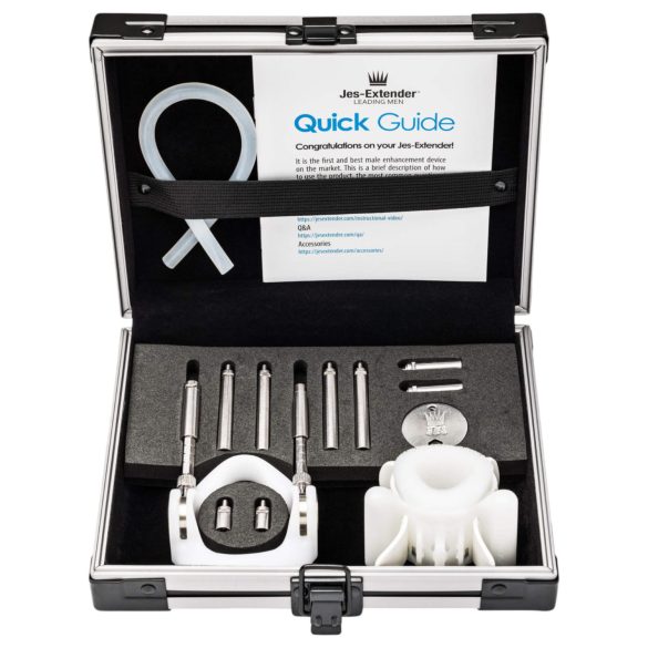 Jes-Extender - peniksen pidennyslaite - titanium - jopa 24 cm