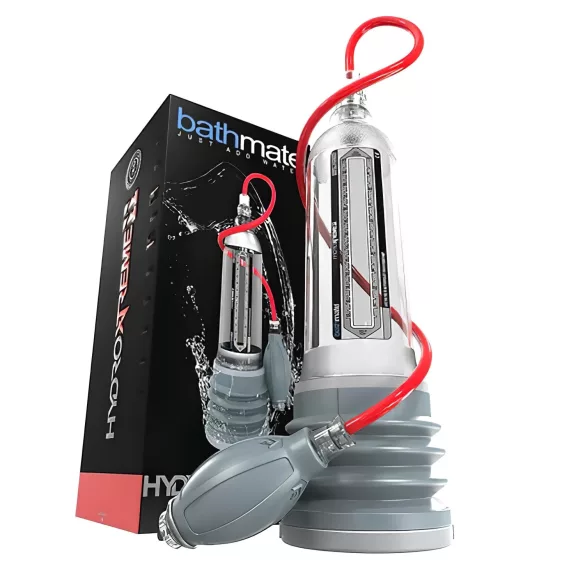 Bathmate HydroXtreme 11 - XL‑hydropumppu - läpinäkyvä