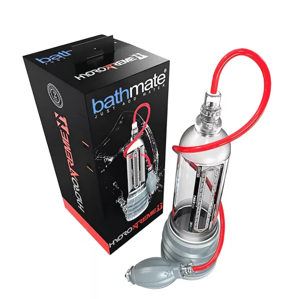 Bathmate HydroXtreme 11 - XL‑hydropumppu - läpinäkyvä