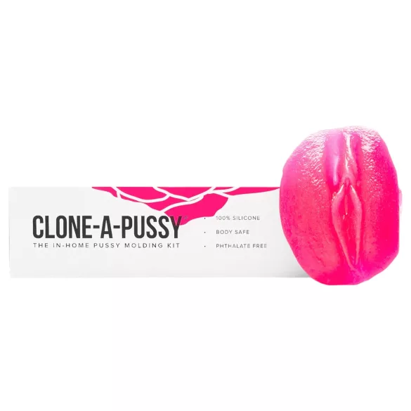Clone-a-Pussy - pimpin muotti - kuuma pinkki silikonisetti