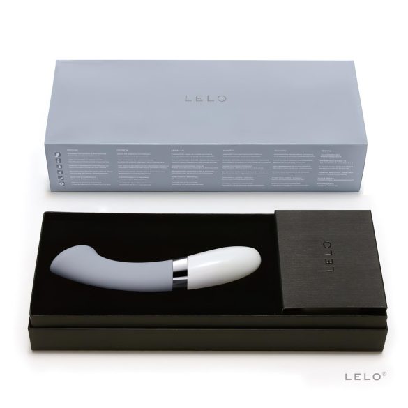LELO Gigi 2 - Silikoninen G-pistevibraattori (sininen)